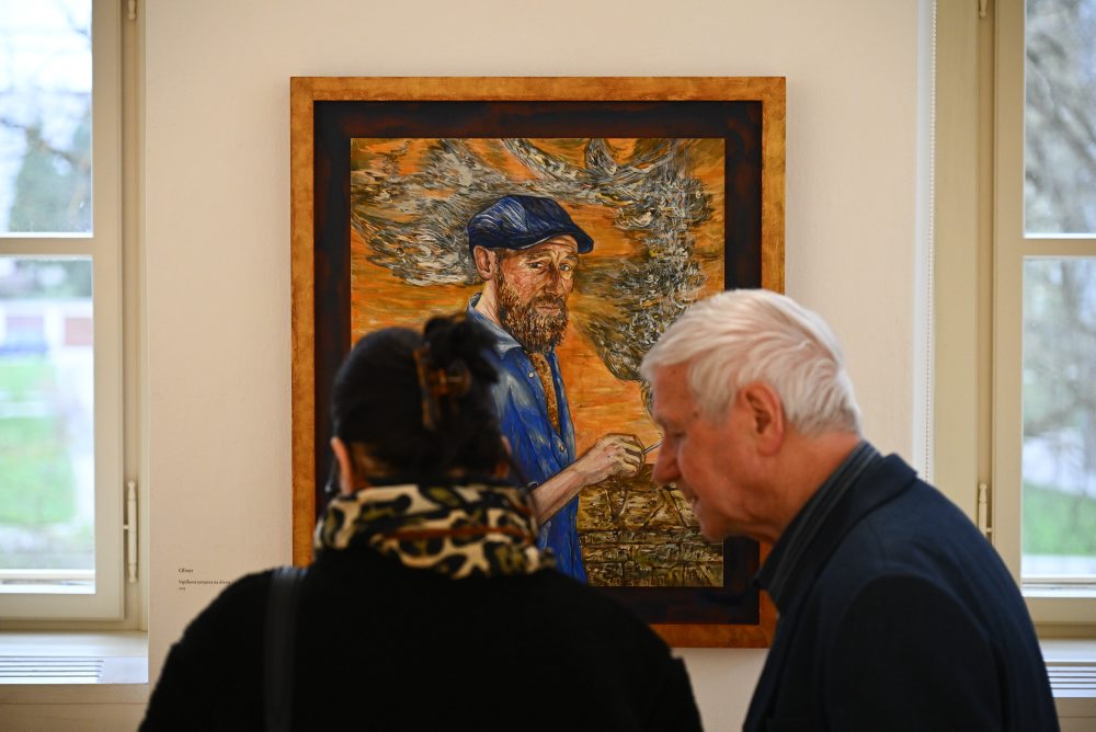 SENICA: Výstava maliara Jakuba Milčáka Na tejto strane neba