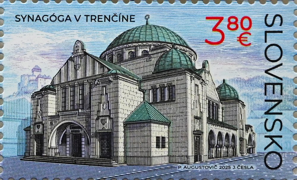 Inaugurácia poštovej známky s vyobrazením trenčianskej synagógy