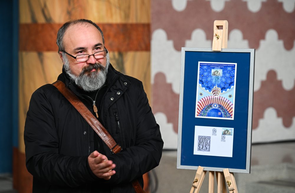 Inaugurácia poštovej známky s vyobrazením trenčianskej synagógy