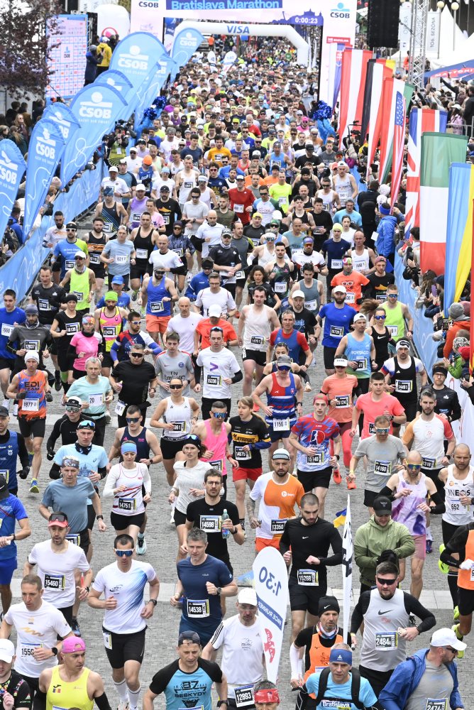 21. ročník ČSOB Bratislava maratón v Bratislave