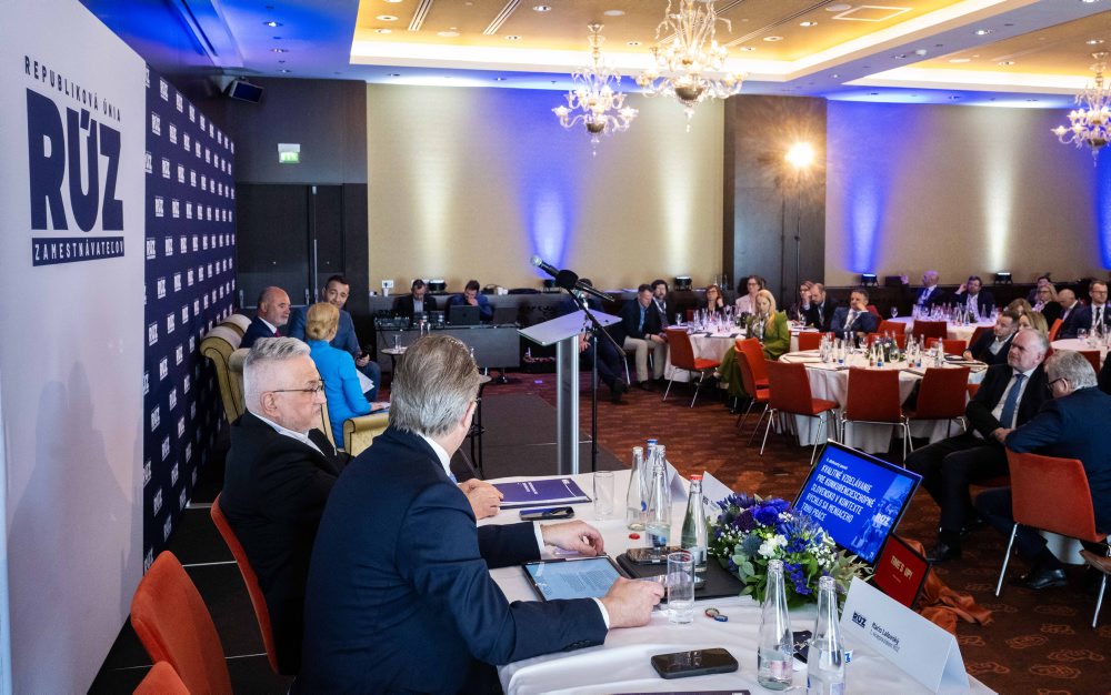 Výročný snem Republikovej únie zamestnávateľov 