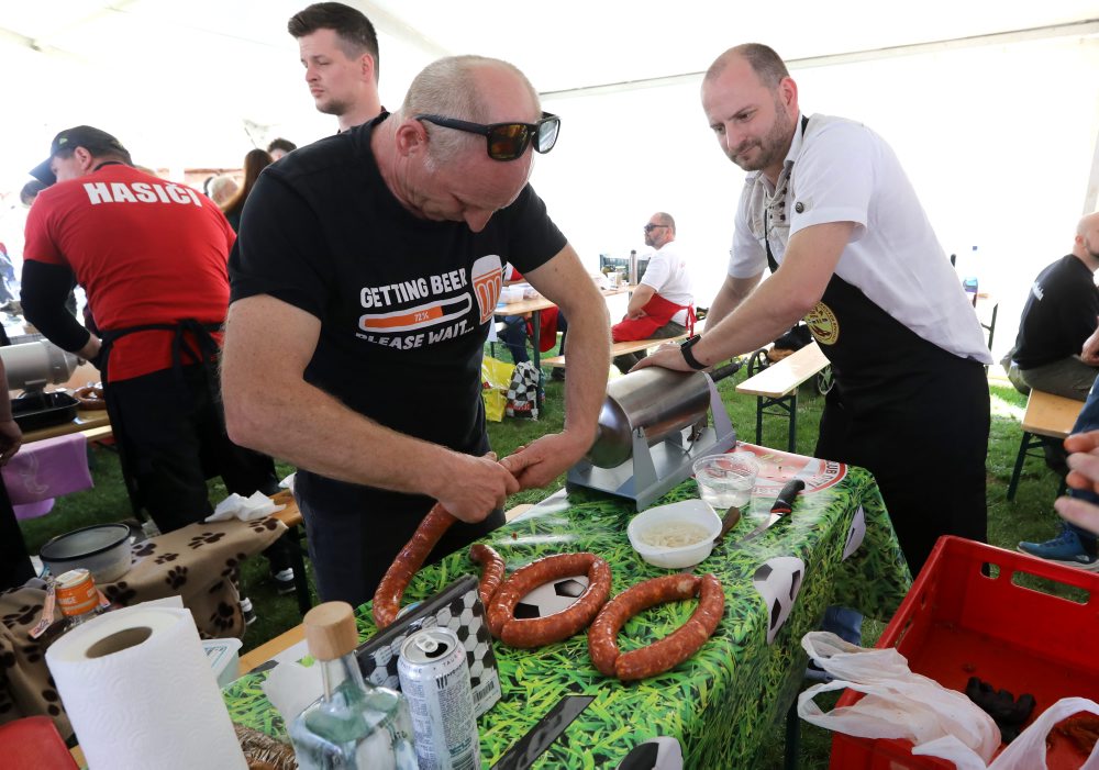 Klobása fest v obci Buzitka v okrese Lučenec  