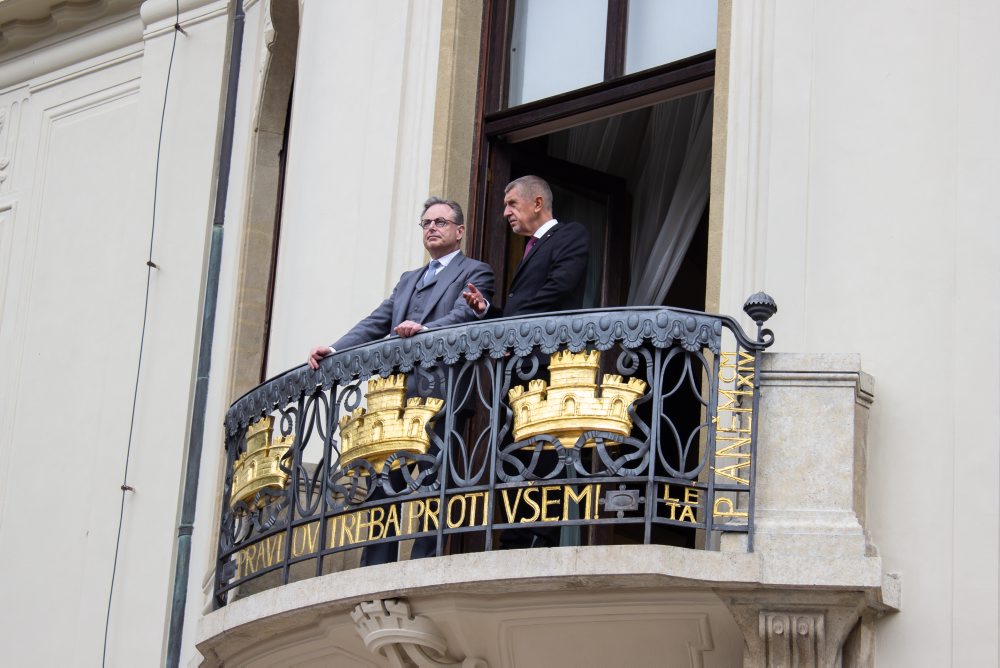 Belgický premiér Bart De Wever v Česku
