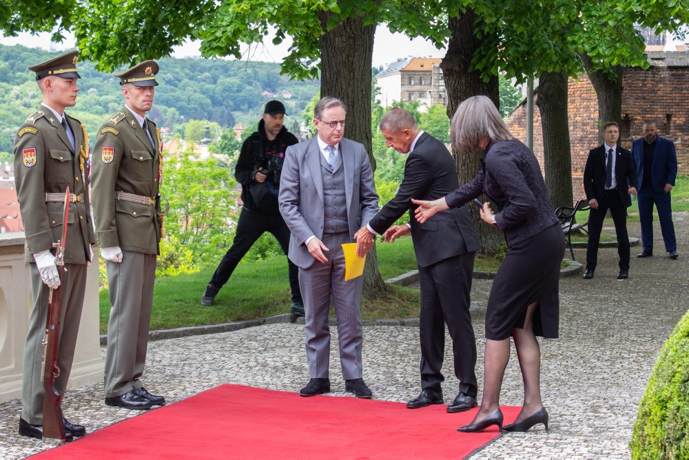 Belgický premiér Bart De Wever v Česku