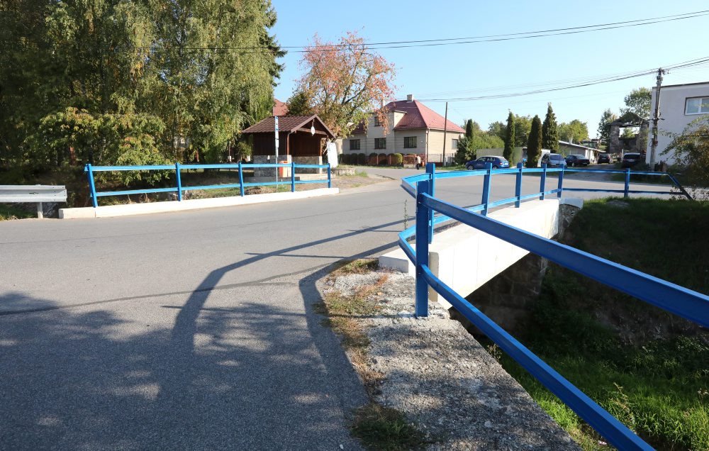 Zrekonštruovaný most v Janovej Lehote 