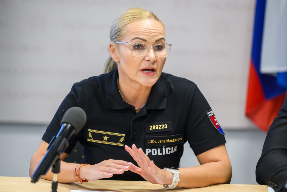 Tlačová konferencia Prezídia Policajného zboru SR