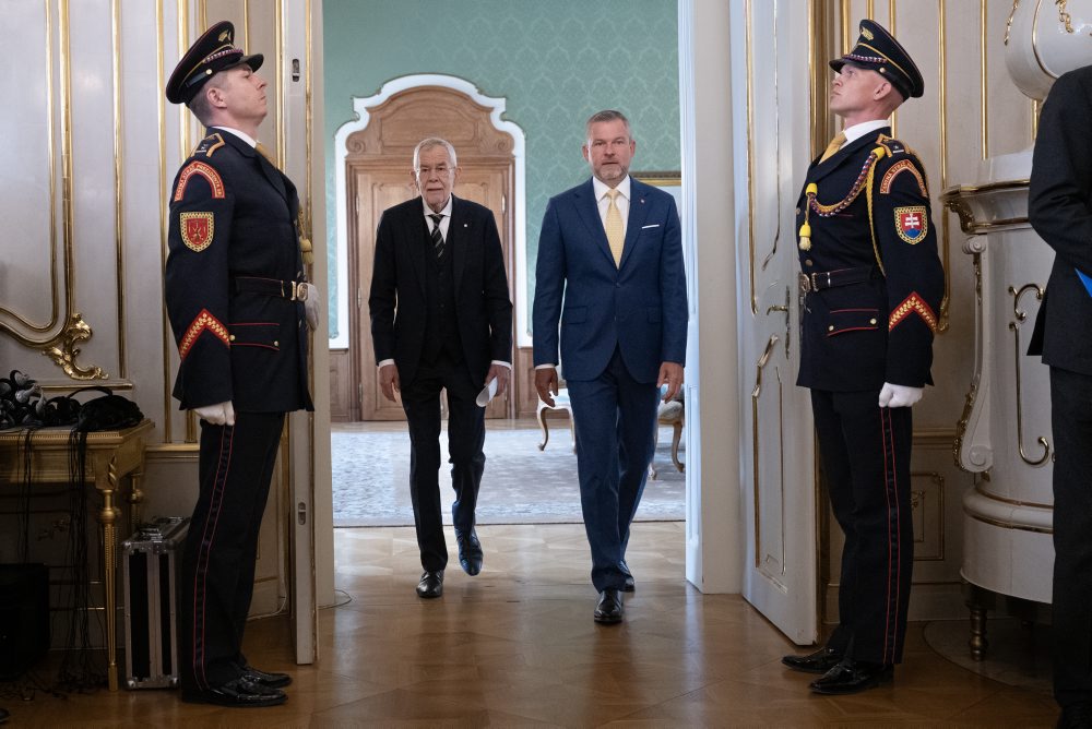 Rakúsky prezident Alexander Van der Bellen na oficiálnej návšteve Slovenska