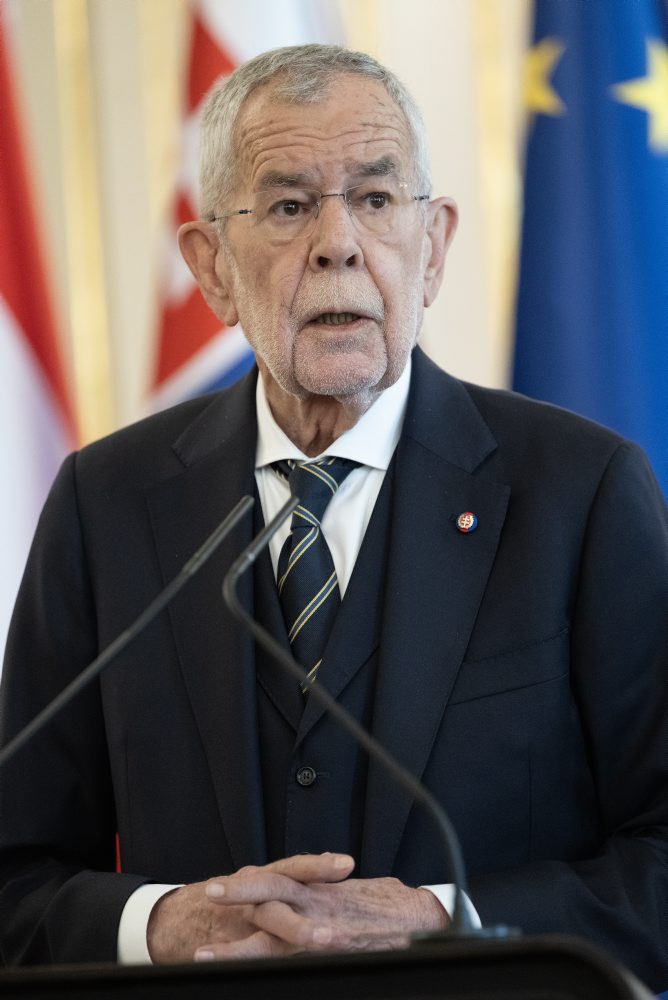 Rakúsky prezident Alexander Van der Bellen na oficiálnej návšteve Slovenska