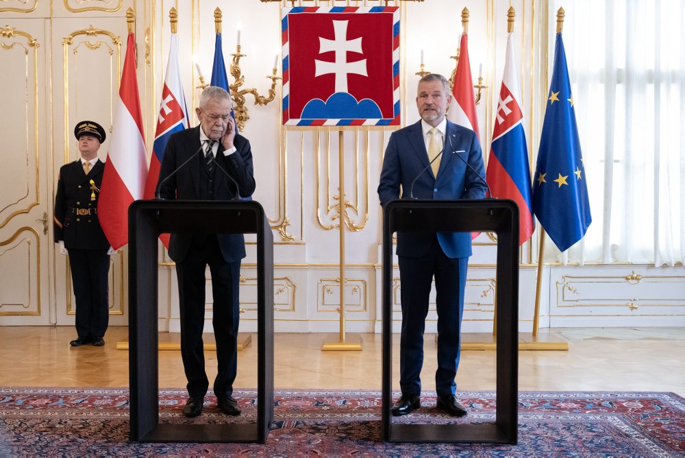 Rakúsky prezident Alexander Van der Bellen na oficiálnej návšteve Slovenska