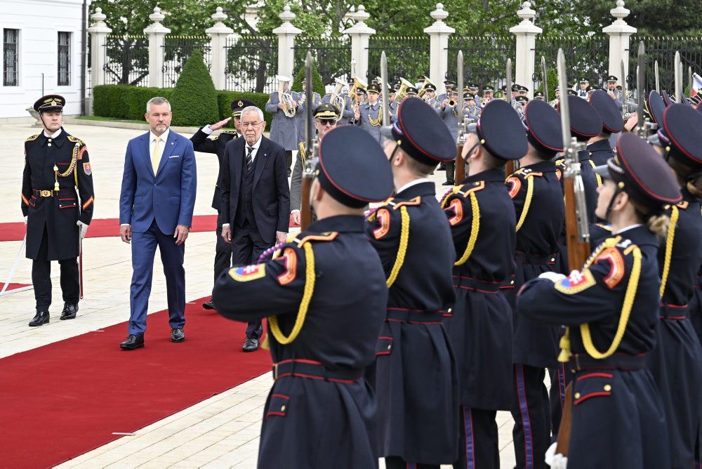 Rakúsky prezident Alexander Van der Bellen na oficiálnej návšteve Slovenska