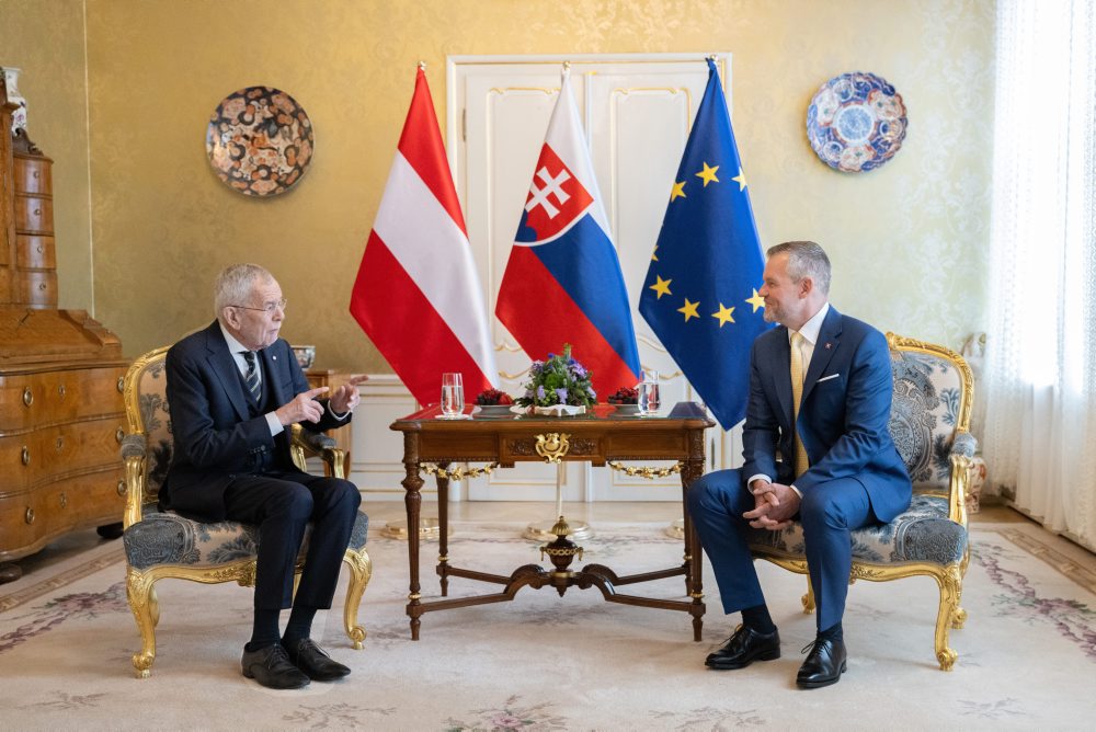 Rakúsky prezident Alexander Van der Bellen na oficiálnej návšteve Slovenska