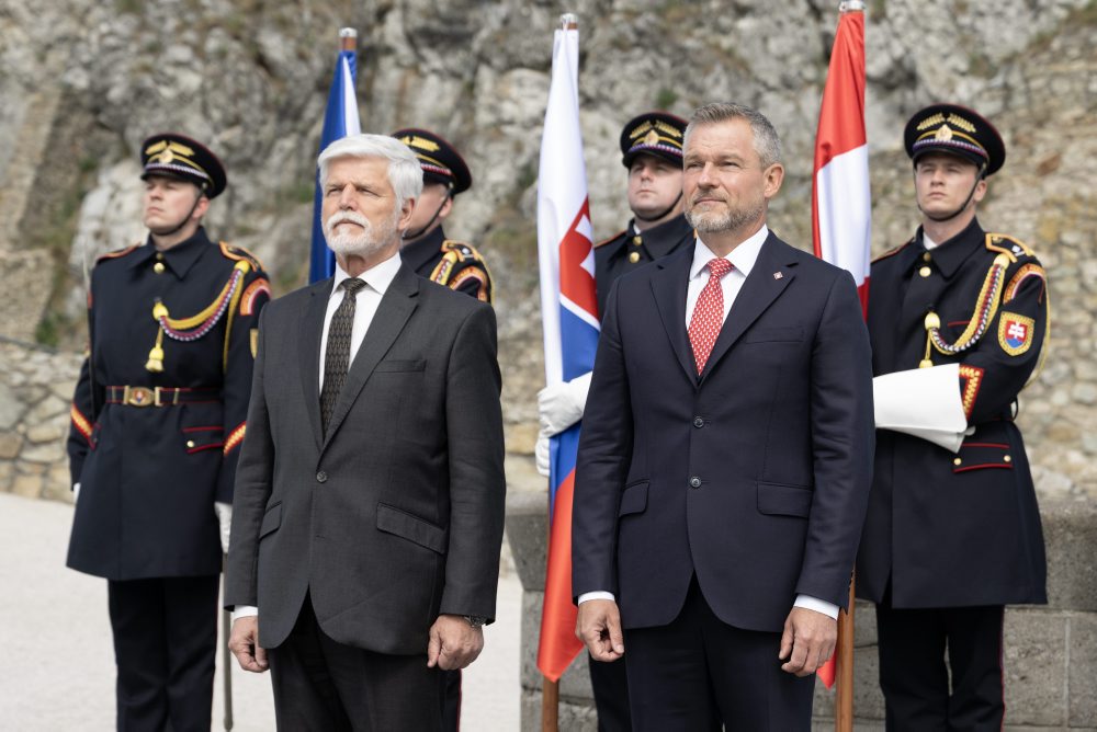 Stretnutie prezidentov krajín Slavkovského formátu v Bratislave  