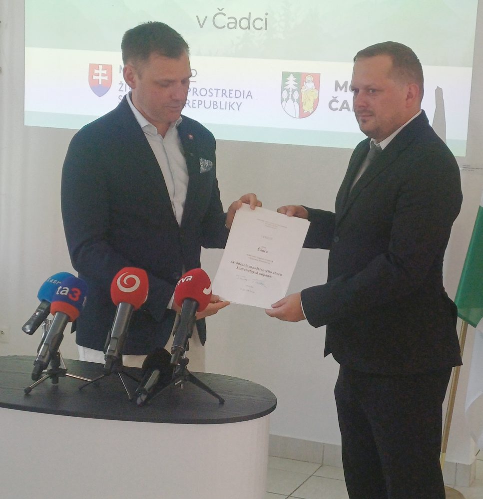 Čadca získala dotáciu 3,1 mil. eur na projekt v odpadovom hospodárstve