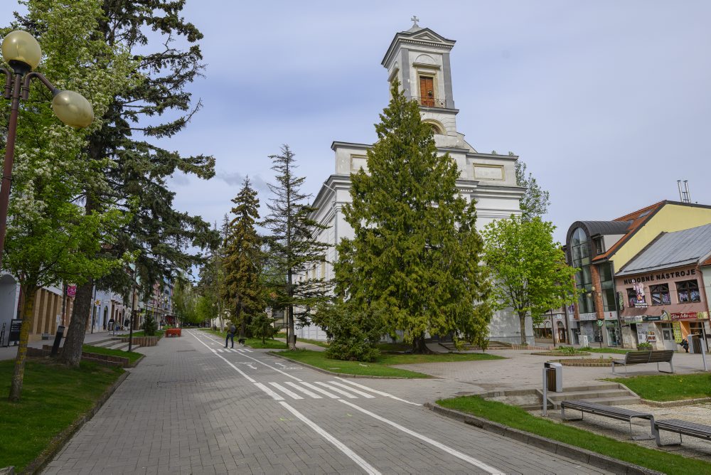 Poprad: Rekonštrukcia námestia sa začína, práce potrvajú deväť mesiacov