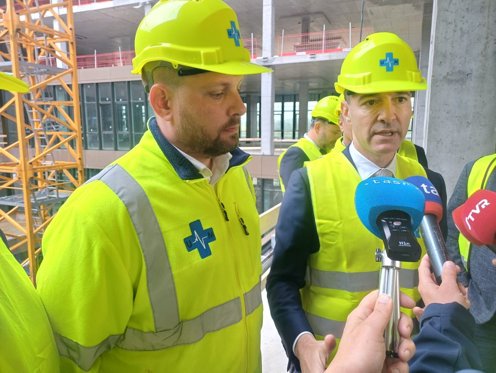 Kontrolný deň výstavby novej nemocnice v Martine