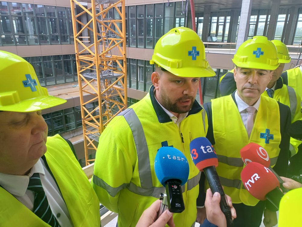 Kontrolný deň výstavby novej nemocnice v Martine