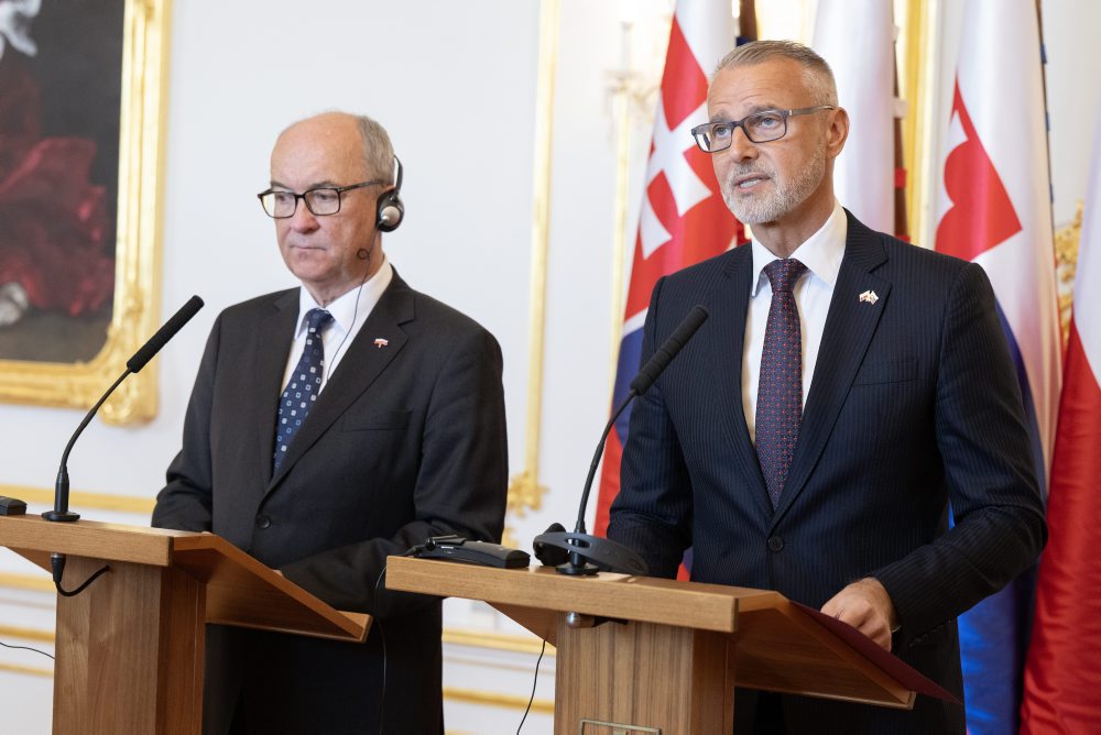 Richard Raši prijal na Bratislavskom hrade predsedu Sejmu Poľskej republiky Wlodzimierza Czarzastého