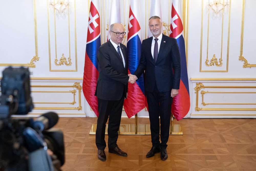 Richard Raši prijal na Bratislavskom hrade predsedu Sejmu Poľskej republiky Wlodzimierza Czarzastého