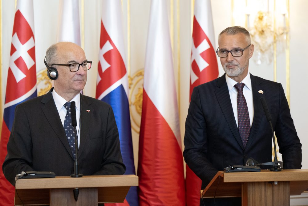 Richard Raši prijal na Bratislavskom hrade predsedu Sejmu Poľskej republiky Wlodzimierza Czarzastého
