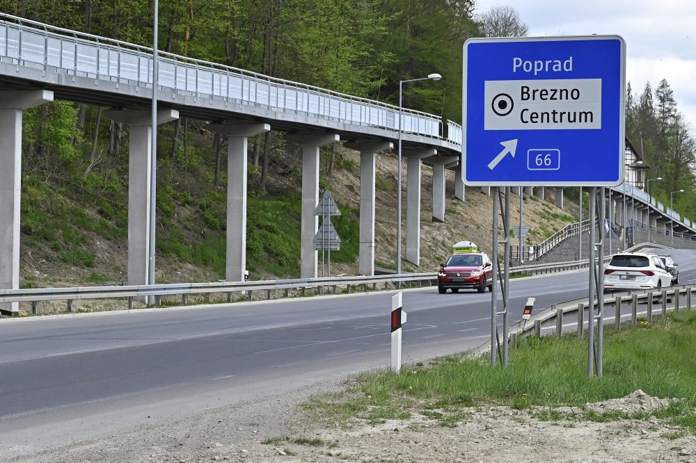 Výstavba cyklochodníka pri meste Brezno