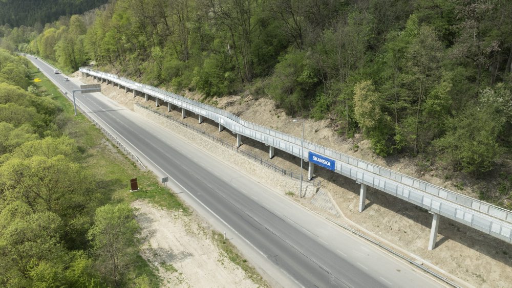 Výstavba cyklochodníka pri meste Brezno