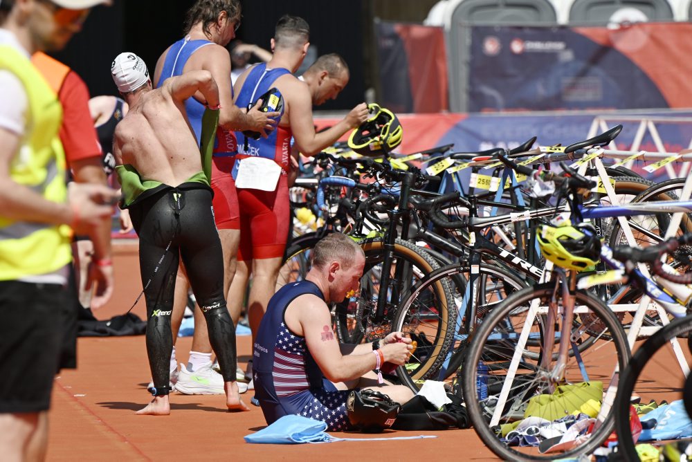 Pretekári na Európskom pohári Špeciálnych olympiád v triatlone v Šamoríne