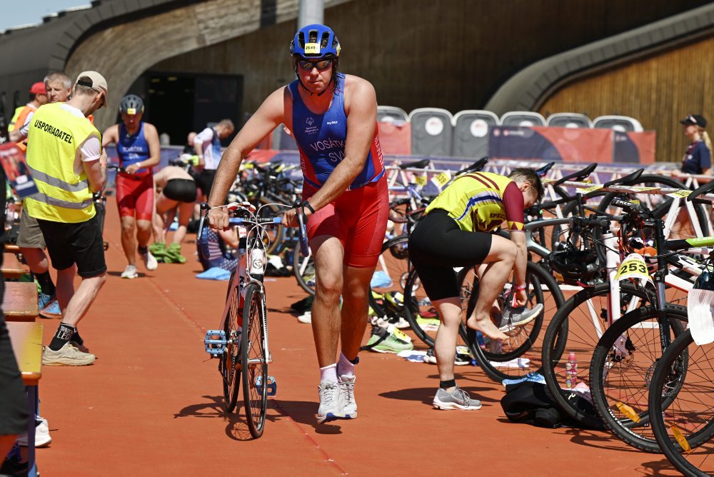 Pretekári na Európskom pohári Špeciálnych olympiád v triatlone v Šamoríne