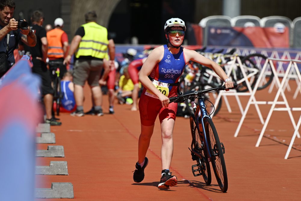 Pretekári na Európskom pohári Špeciálnych olympiád v triatlone v Šamoríne