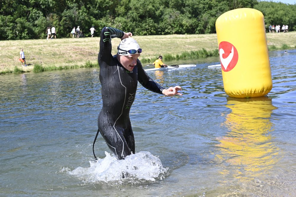Pretekári na Európskom pohári Špeciálnych olympiád v triatlone v Šamoríne