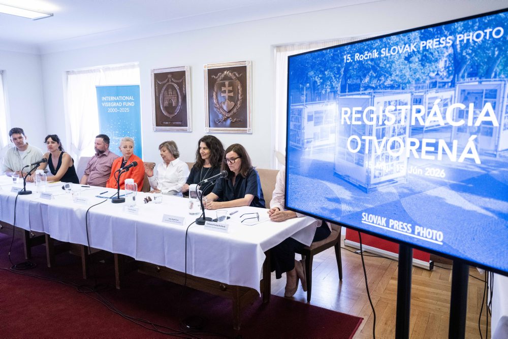 Tlačová konferencia nadácie Slovak Press Photo
