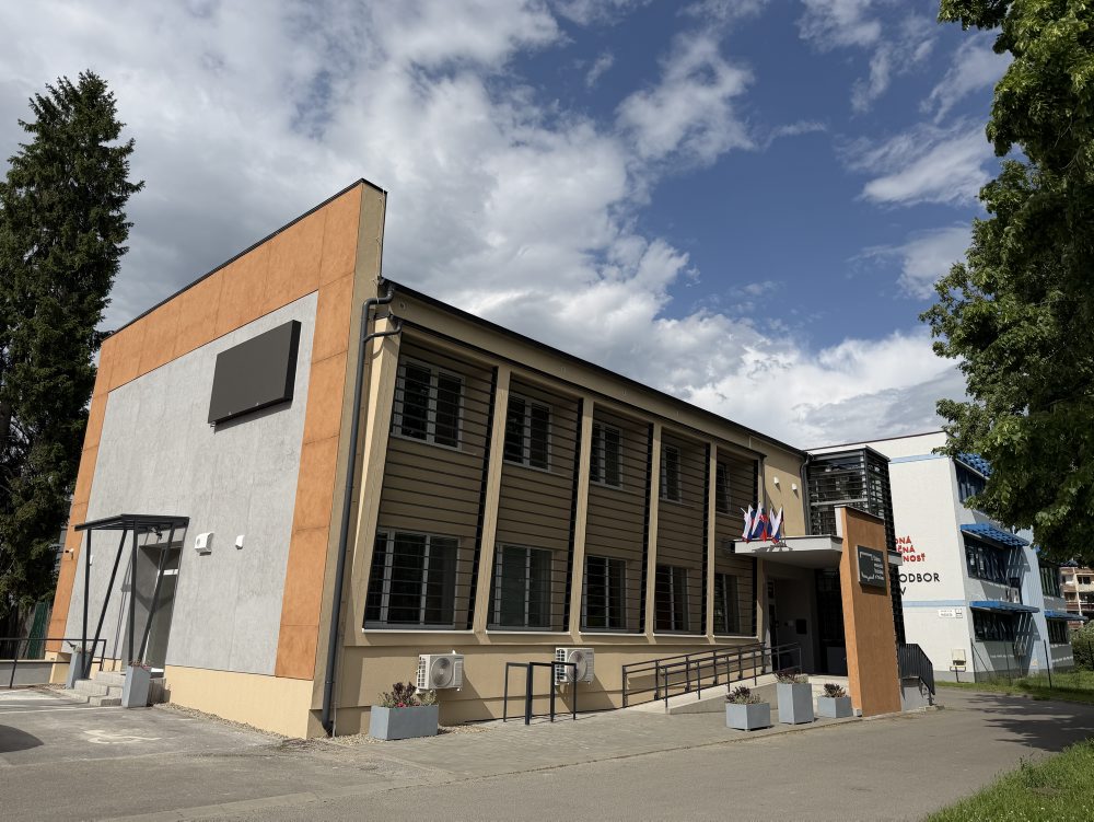 Zrekonštruovaná budova Štátnej vedeckej knižnice v Prešove