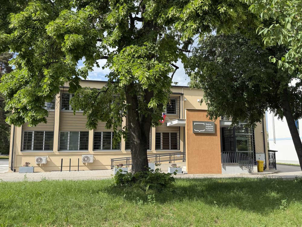 Zrekonštruovaná budova Štátnej vedeckej knižnice v Prešove