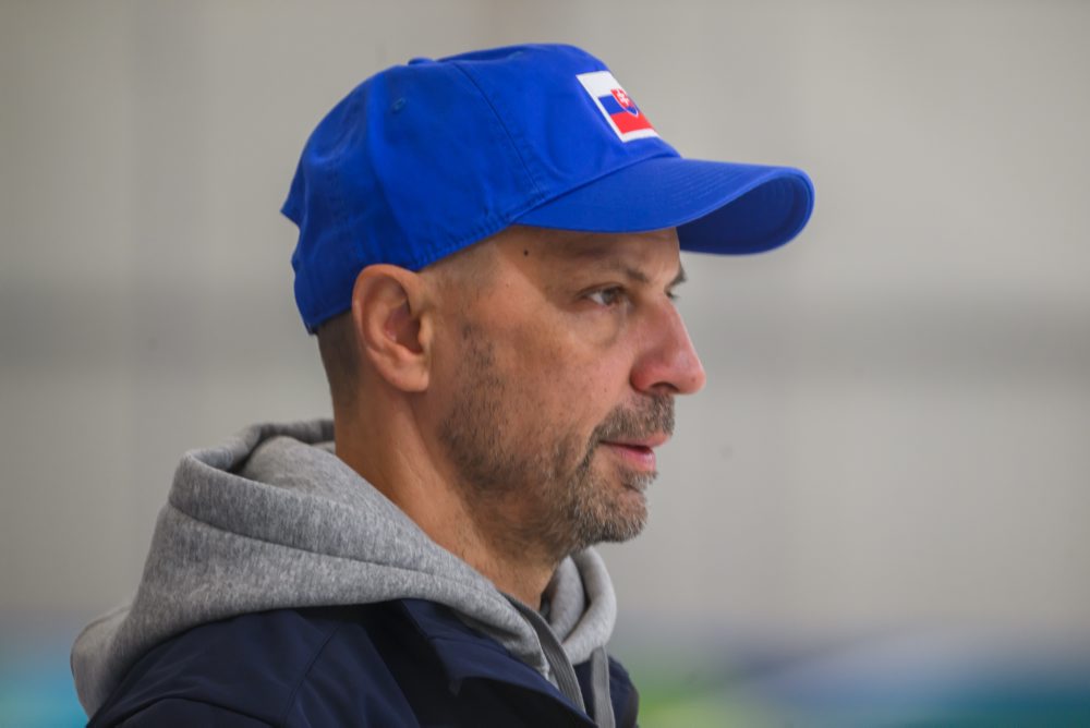 Tréning slovenskej hokejovej reprezentácie pred ZOH 