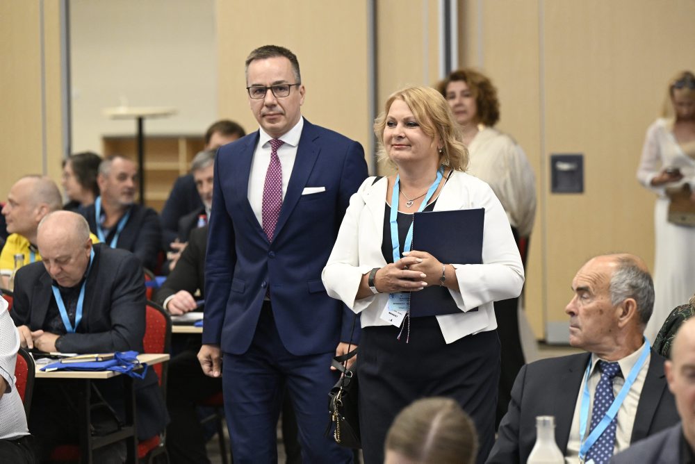 Tlačová konferencia Odborového zväzu KOVO v Senci