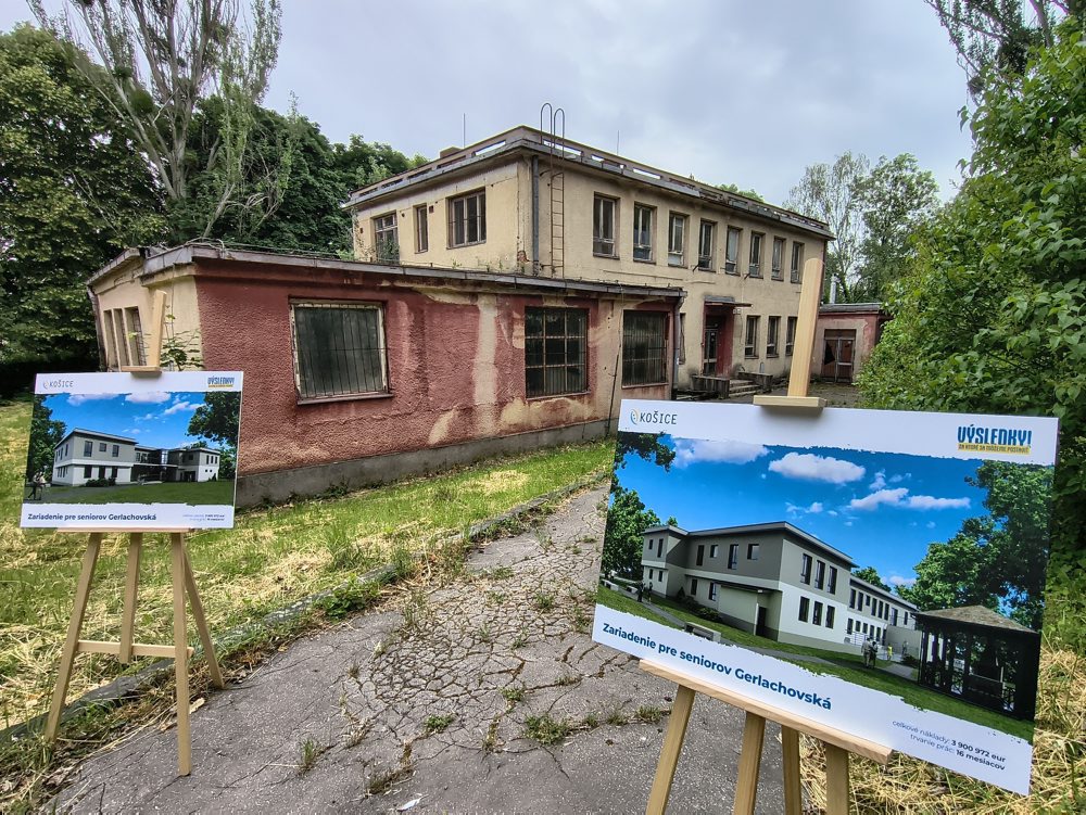 Košice: Z objektu bývalých jaslí na Gerlachovskej vznikne zariadenie pre seniorov