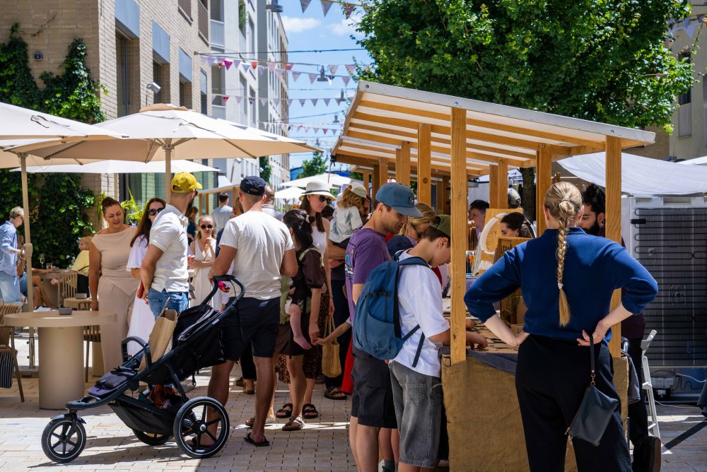 Vydrica market na Floriánskej ulici v Bratislave 