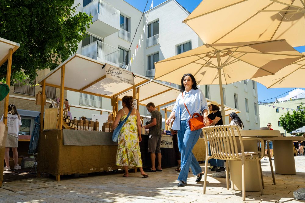 Vydrica market na Floriánskej ulici v Bratislave 