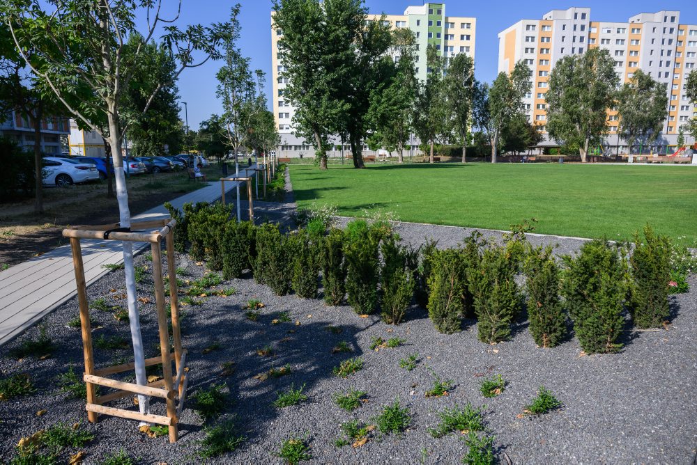 Nový park v Podunajských Biskupiciach