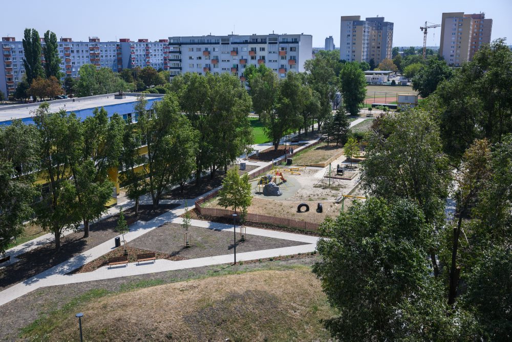 Nový park v Podunajských Biskupiciach