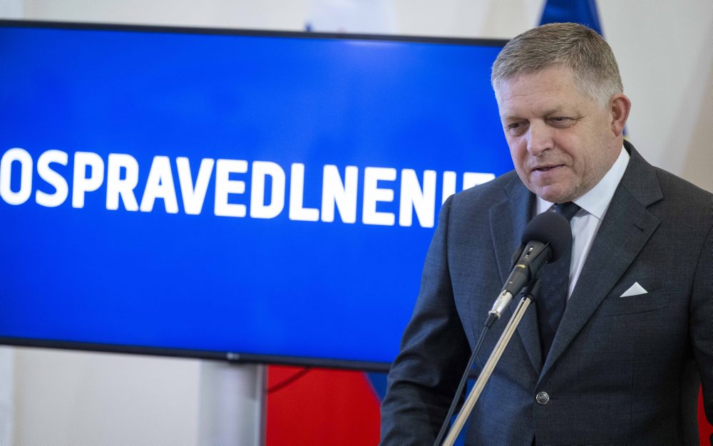 Tlačová konferencia predsedu vlády Roberta Fica