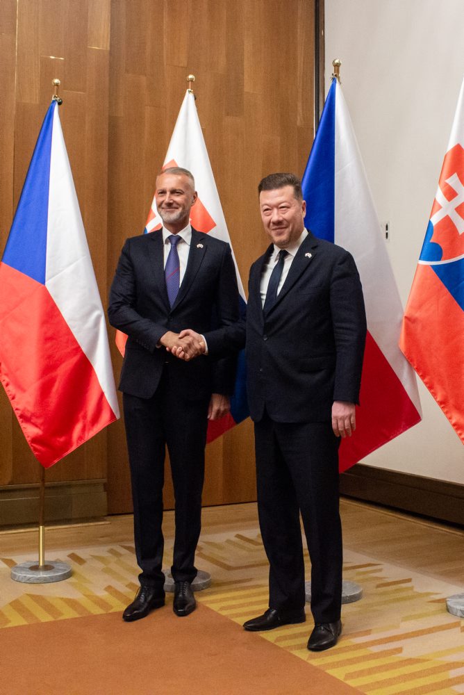 Predseda Národnej rady SR Richard Raši v Prahe