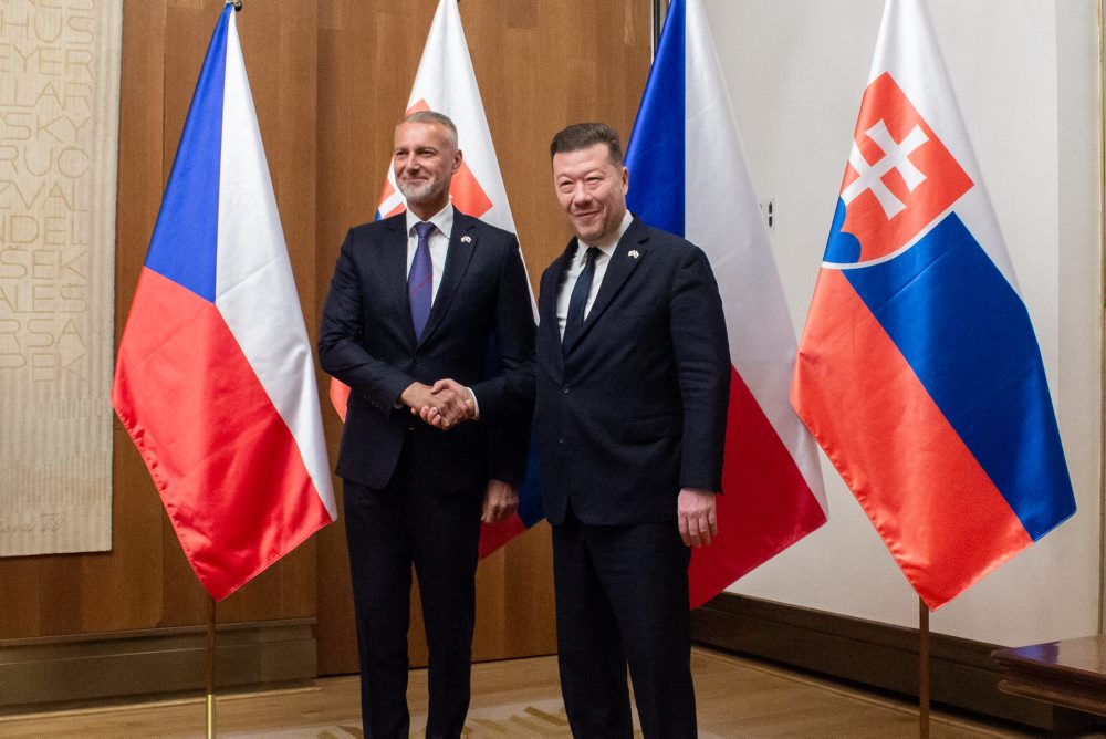 Predseda Národnej rady SR Richard Raši v Prahe