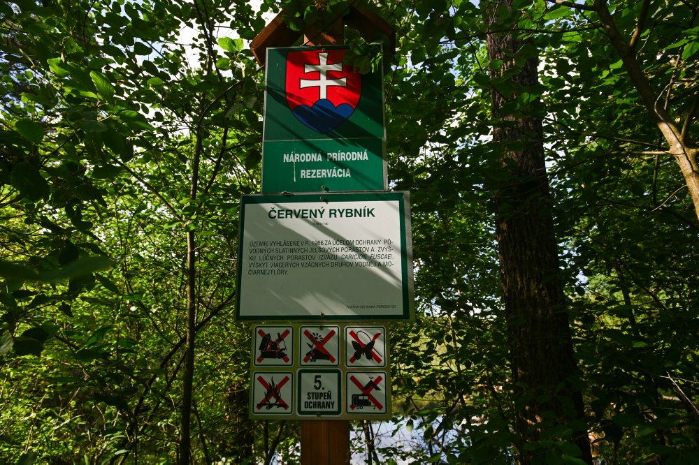 Vodná plocha Červený rybník