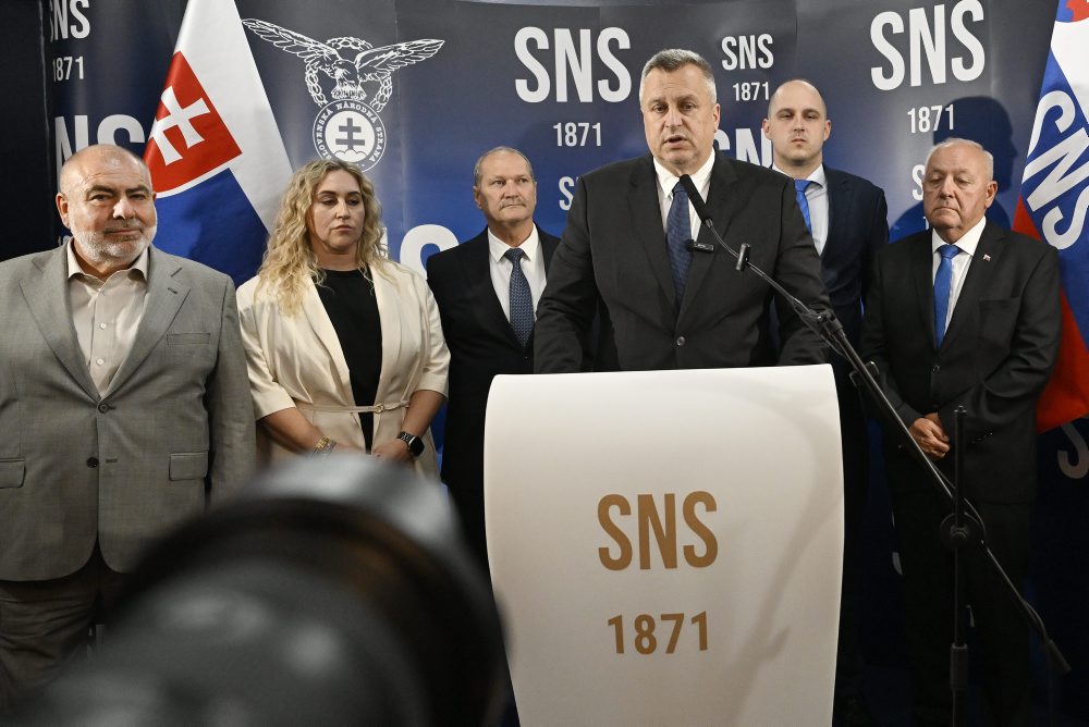 Voľby26: Tlačová konferencia Slovenskej národnej strany k predstaveniu kandidáta SNS na predsedu Žilinského samosprávneho kraja