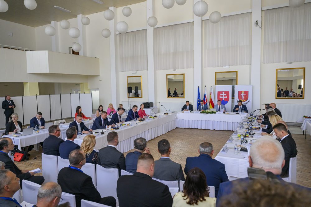 Výjazdové rokovanie Vlády Sr v obci Malcov v okrese Bardejov
