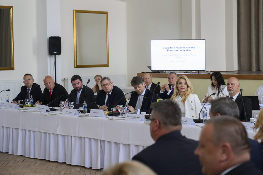 Výjazdové rokovanie Vlády SR v obci Malcov v okrese Bardejov