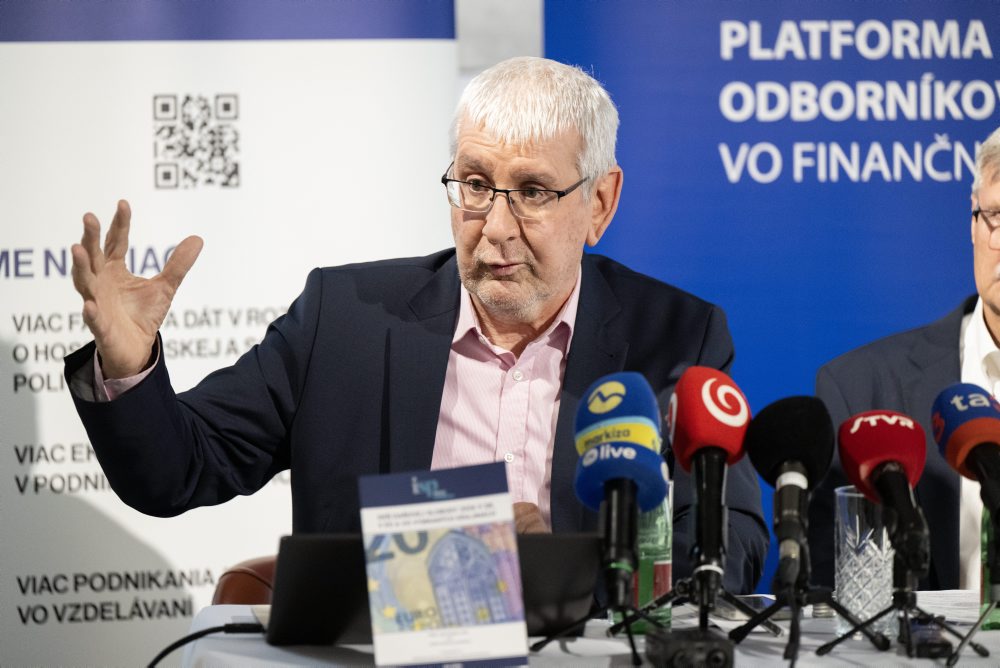 Tlačová konferencia Inštitútu slobody a podnikania