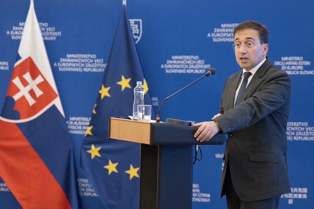 Španielsky minister zahraničných vecí na Slovensku