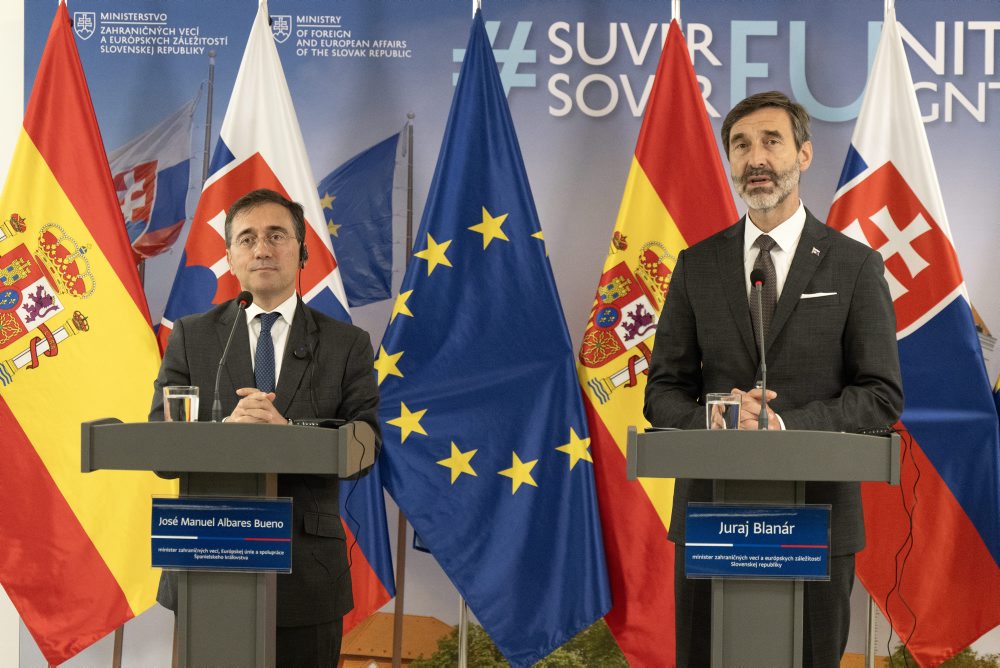 Španielsky minister zahraničných vecí na Slovensku