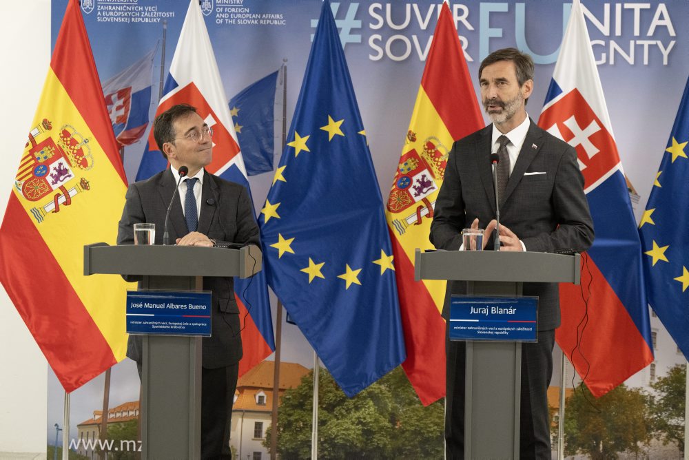 Španielsky minister zahraničných vecí na Slovensku